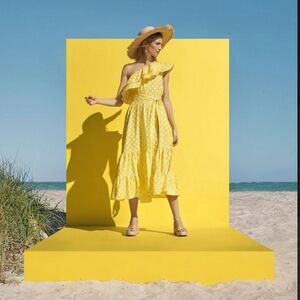 🇺🇸 Lisa Marie Fernandez x Target Polka Dot 1 Shoulder